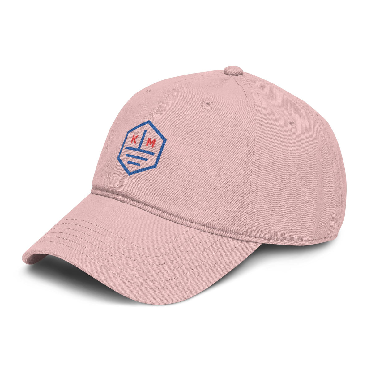 Kaiwi Makai Washed Baseball Cap — Retro Hex Logo Cotton Cap