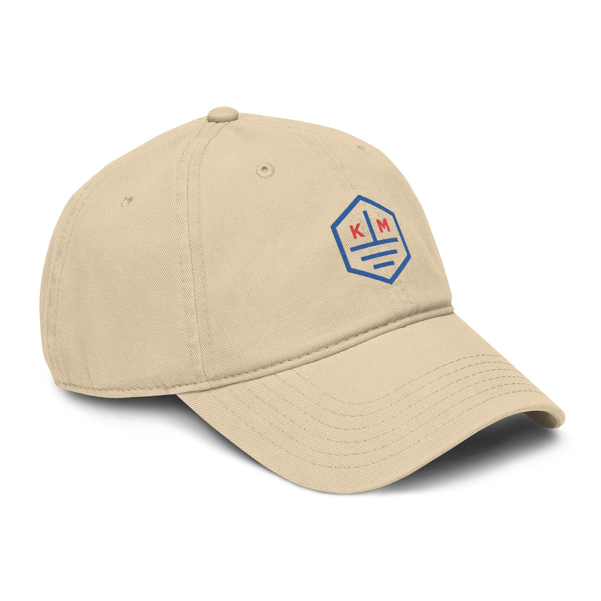 Kaiwi Makai Washed Baseball Cap — Retro Hex Logo Cotton Cap