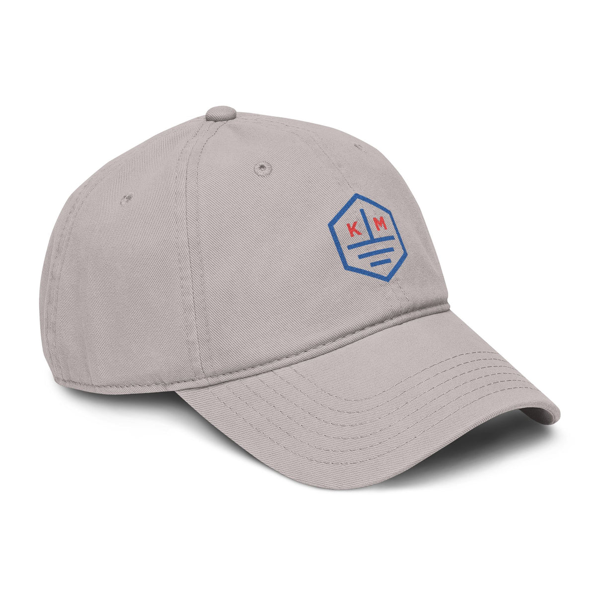 Kaiwi Makai Washed Baseball Cap — Retro Hex Logo Cotton Cap