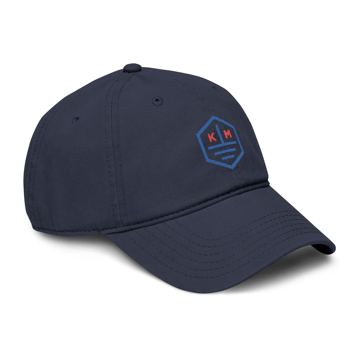 Kaiwi Makai Washed Baseball Cap — Retro Hex Logo Cotton Cap