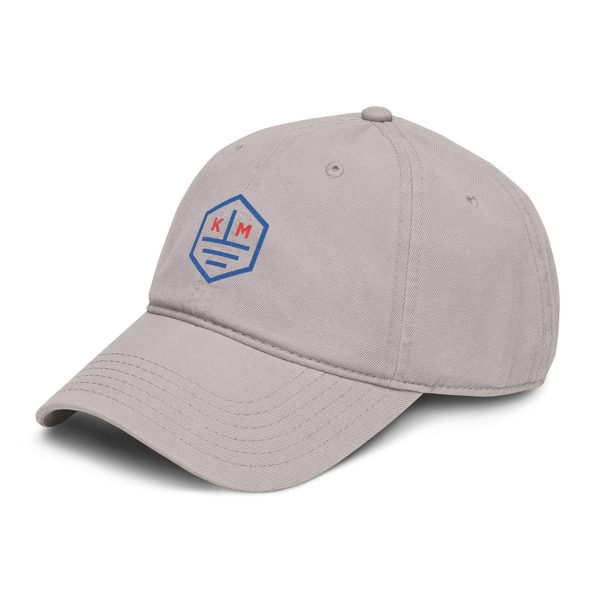 Kaiwi Makai Washed Baseball Cap — Retro Hex Logo Cotton Cap